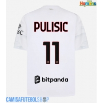 Camisa de time de futebol AC Milan Christian Pulisic #11 Replicas 2º Equipamento 2026-27 Manga Curta